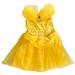 Disney Costumes | G10-Disney, 4-6y, 0/S Belle Beauty & The Beast Costume Dress | Color: Gold/Yellow | Size: 4