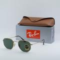 Ray-Ban Accessories | Final Price New Ray-Ban Hexagonal Rb3548n 001 Gold Green Sunglasses | Color: Gold/Green | Size: 51 - 21 - 145