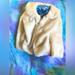 Disney Jackets & Coats | Disney Frozen Faux Fur Dress Coat. Kids Size Small (6/6x). New Condition | Color: Blue/White | Size: 6xg