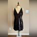 Free People Dresses | Free People Double Take Sequin Mini Dress. Worn Twice! | Color: Black | Size: L