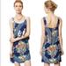 Anthropologie Dresses | Anthropologie Maeve Tisana Floral Mini Dress 10 Women’s Blue | Color: Blue/White | Size: 10