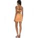 Free People Dresses | Free People X Revolve Sedona Faux Suede Mini Dress Nwt | Color: Orange | Size: M