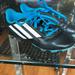 Adidas Shoes | Adidas Boy Cleats Size 13k | Color: Black/Blue | Size: 6.5b