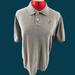 Disney Shirts | Disney Parks Grey Gray Polo Shirt Men’s L Large Mickey Mouse Top Unisex Wdw Guc | Color: Gray/Red | Size: L
