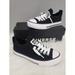 Converse Shoes | New Converse Youth Girl's Solid Black Ctas Solid Slip On Shoes #665412f Size 11 | Color: Black | Size: 11g