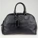 Gucci Bags | Gucci Men’s Interlocking Gg Carryon Duffle Bag In Black Leather, Silver Hardware | Color: Black | Size: Os