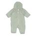 H&M Long Sleeve Outfit: Green Solid Bottoms - Size 0-3 Month
