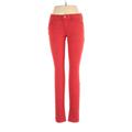 Jeggings - Mid/Reg Rise: Red Bottoms - Women's Size 10 - Red Wash