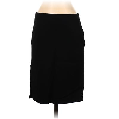 Costume National Wool Skirt: Black Solid Bottoms - Women's Size 40