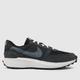 Nike waffle debut trainers in black & white