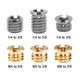 1/4 M4 M5 M6 a 3/8-16 Vite di conversione della fotocamera Treppiede Monopiede Accessori per montaggio su testa a sfera Dado di conversione 1/4 3/8 per fotocamera DSLR