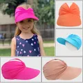Sommer Baby Strand Sonne Hüte Mädchen Jungen Breite Krempe UV Schutz Baseball Cap Für Kinder Im