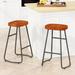 29.52" Set of 2 Stylish and Minimalist Bar Stools, Counter Height Bar Stools for Kitchen Island, Coffee Shop, Bar, Home Balcony