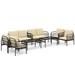 4/8 PCS Patio Furniture Set Outdoor Conversation Bistro Set