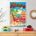 Red Barrel Studio® Havana Tourism Vintage Poster Canvas Print On Canvas Print Canvas | 48 H x 32 W x 1.25 D in | Wayfair