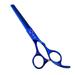 NUOLUX 1pc Hair Cutting Scissors Professional Barber Snips Tool Salon Hairdressing Scissors (Blue)