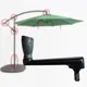 Outdoor-Regenschirm Wipp griff 0.31 ''Breite Metall Sonnenschirm Sonnenschirm Zubehör für Rasen Zaun