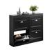 SoBuy FSR79-SCH, 4 Drawers Shoe Cabinet Shoe Storage Organizer