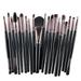 Hot Sale! 20 Pcs Makeup Brush Set Tools Make-up Toiletry Kit Wool Make Up Brush Set