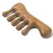 Moreinday Wooden Comb Wood Massage Comb Scalp Massager Hand Made Sandalwood Comb Wide Tooth Wood Comb for Women Men - Green Sandalwood