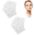 Forehead Wrinkle Patches Silicone Patches for Wrinkles Face Lift Tape Invisible Silicone Face Patches for Anti-Wrinkles Skincare Pads to Smooth Eye Mouth 10pcs/box (2 boxes)