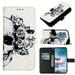 Feishell Wallet Case for Motorola Moto G Stylus 5G (2023) Shockproof Colorful Painted Pattern PU Leather Magnetic Clasp Flip Kickstand ID Credit Card Slots Slim Fit Phone Case Cover Skull