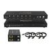 BZBGEAR 2x2 4K60 HDMI Video Wall Processor with HDMI Extender Kit and 12 Ft HDMI Cables (x4)