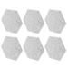 12 pcs Professional Sound-absorbing Panels Hexagon Acoustic Absorption Panels