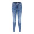 Guess Damen Jeans SHAPE UP Skinny Fit, blue, Gr. 27