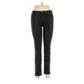 Joe's Jeans Jeans - High Rise Skinny Leg Denim: Black Bottoms - Women's Size 29 - Dark Wash