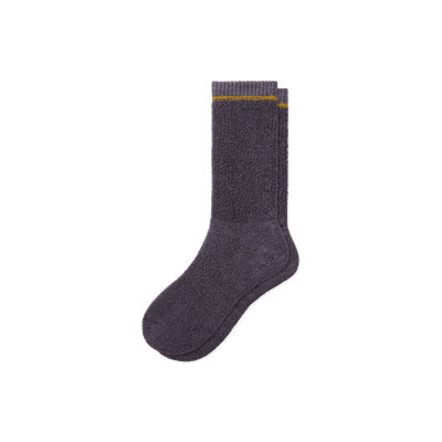 Women's Plush Terry Calf Socks - Midnight Navy - Small - Bombas