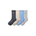 Men's Gripper Calf Sock 4-Pack - Blue Grey Mix - Medium - Bombas