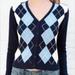 Brandy Melville Sweaters | Brandy Melville Elizabeth Cardigan Sweater | Color: Blue/White | Size: S