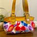 Coach Bags | Coach Soho Scarf Print Multicolor Signature Shoulder Bag/Tote - F13798 | Color: Pink/Yellow | Size: 15l X 9h X 4.5w