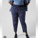 Athleta Pants & Jumpsuits | Athleta Trekkie North Jogger Jacquard Plus Size | Color: Blue | Size: 14 Tall