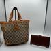 Gucci Bags | Authenticated And Rare Gucci Canvas Tote. And Authentic Gucci Leather Wallet | Color: Brown/Orange | Size: Os