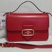 Coach Bags | Coach Electric Red Shoulder Crossbody Bag Chic Glam Luxury | Color: Gold/Red | Size: Os