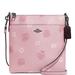 Coach Bags | Coach Pansy Print Mini Kit Crossbody Purse | Color: Pink | Size: 7-3/4"W 8-1/4"H X 1"D