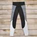 Athleta Pants & Jumpsuits | 10%Off Athleta Black White Marled Colorblock Mid Rise Active Leggings Small | Color: Black/White | Size: S