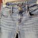 American Eagle Outfitters Jeans | Ae Super Low Rise Jeggings | Color: Blue | Size: 00