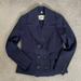 Burberry Jackets & Coats | Burberry Brit Peplum Navy Jacket Double Breasted - Women’s Us 8 | Color: Blue | Size: 8