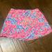 Lilly Pulitzer Shorts | New Lilly Pulitzer Pink Blue Multicolor Skort Small S | Color: Blue/Pink | Size: S
