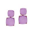 Draper's & Damon's Women's Spring Affair Earrings - Purple - CLIP EAR