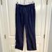 Nike Pants & Jumpsuits | Euc Nike Track Pants, Low-Rise, Elastic/Drawstring, Zippered Legs, Navy, Small | Color: Blue/White | Size: S