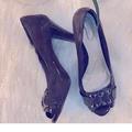 Giani Bernini Shoes | Gianni Bernini Dark Chocolate Heel Size 9 | Color: Brown | Size: 9