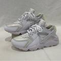 Nike Shoes | Nike Air Huarache Pure Platinum White Shoes Women’s Size 8 | Color: White | Size: 8