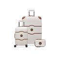 DELSEY PARIS Chatelet Air 2.0 Hardside Luggage with Spinner Wheels, Angora, 3 Piece Set (21/28/Crossbody), Chatelet Air 2.0 Hardside Luggage with Spinner Wheels