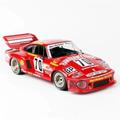 LUgez Scale Diecast Car 1:18 For Porsche 935 24# 1979 High Simulation Diecast Car Metal Alloy Model Car Finished Car Model Collectible Model vehicle