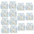 14 Pcs Cloth Diapers Baby Panties Breathable White Cotton