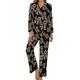 I Love Goats Fashion 2 PCS Womens Pajama Sets Long Sleeve Sleepwear Soft Loungewear Style-6